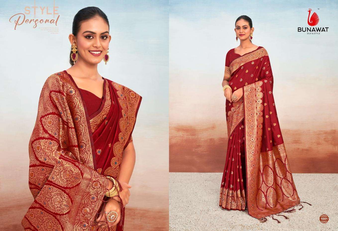 BUNAWAT VANSHIKA SILK DESIGNER SAREE