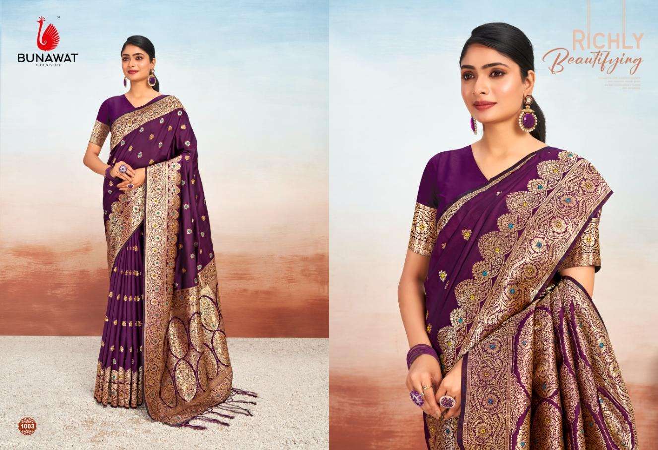 BUNAWAT VANSHIKA SILK DESIGNER SAREE