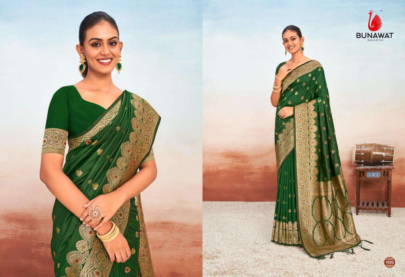 BUNAWAT VANSHIKA SILK DESIGNER SAREE