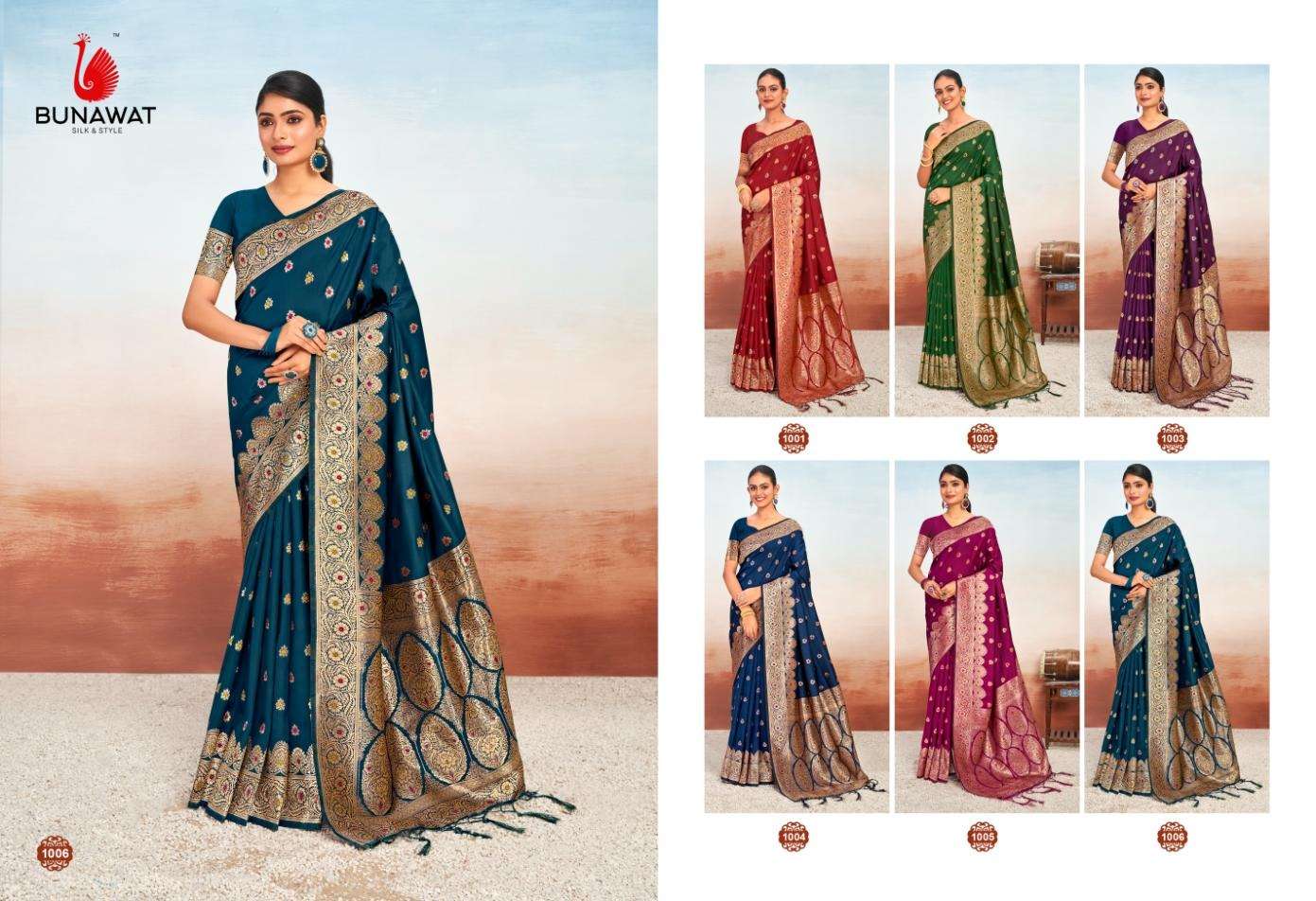 BUNAWAT VANSHIKA SILK DESIGNER SAREE