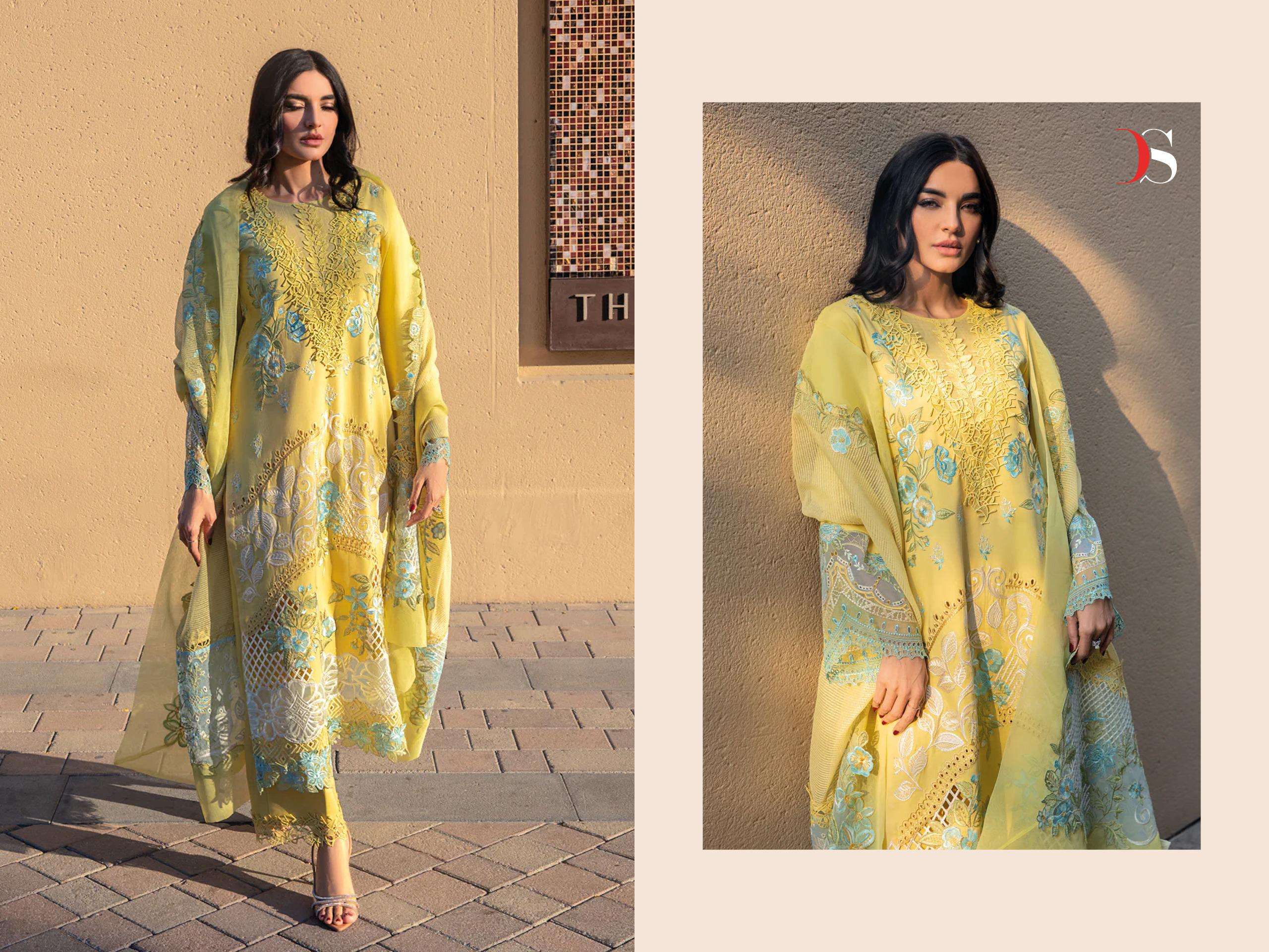 DEEPSY SUITS RANG RASIYA PREMIUM LAWN 24 COTTON DESIGNER SUIT