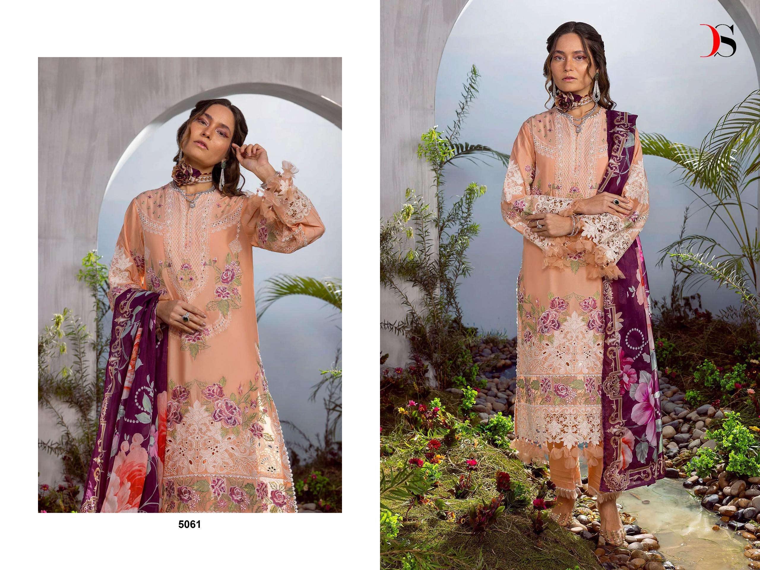 DEEPSY SUITS SANA SAFINAZ LAWN 24 VOL 2 COTTON SALWAR KAMEEZ 
