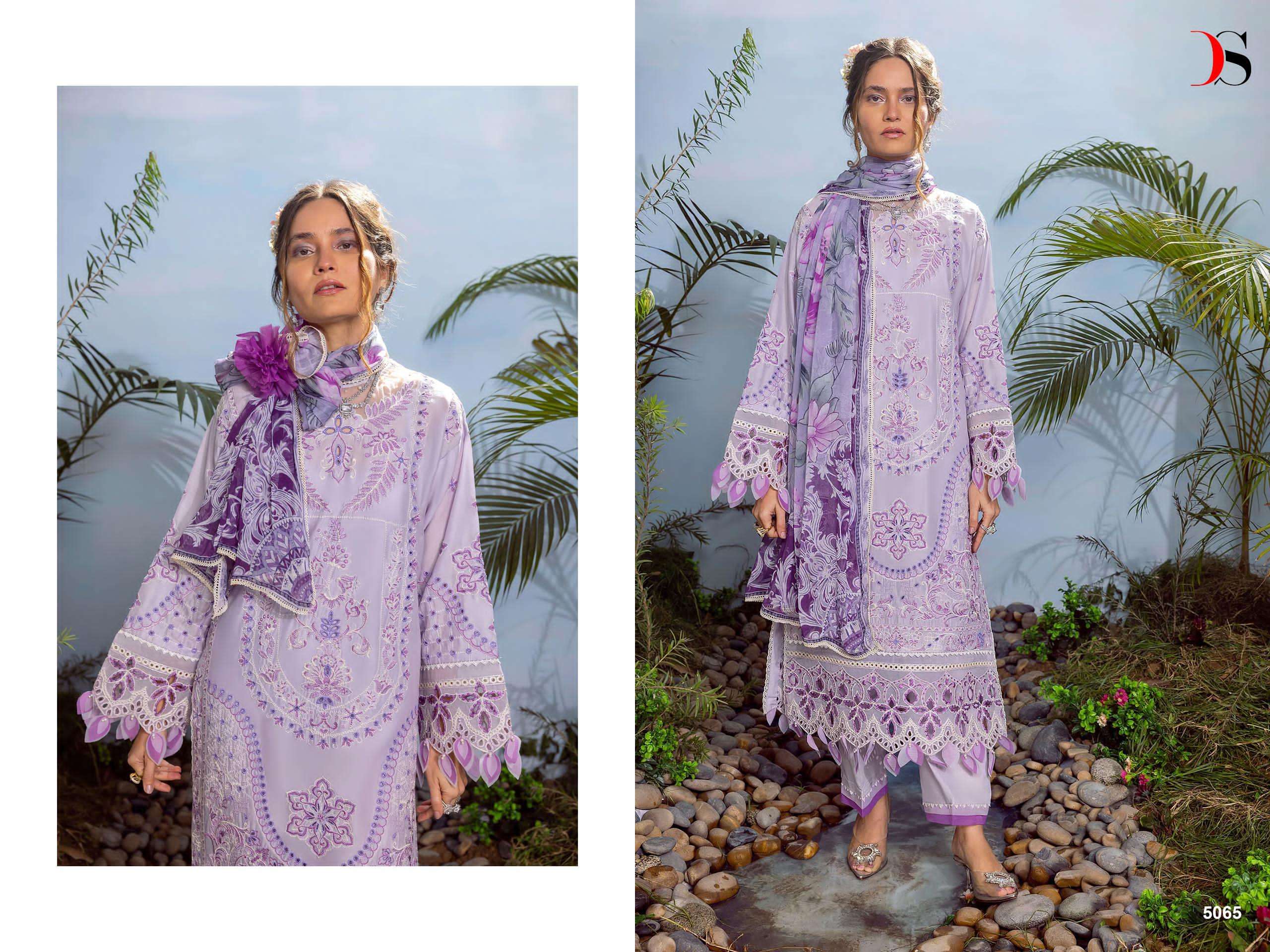 DEEPSY SUITS SANA SAFINAZ LAWN 24 VOL 2 COTTON SALWAR KAMEEZ 