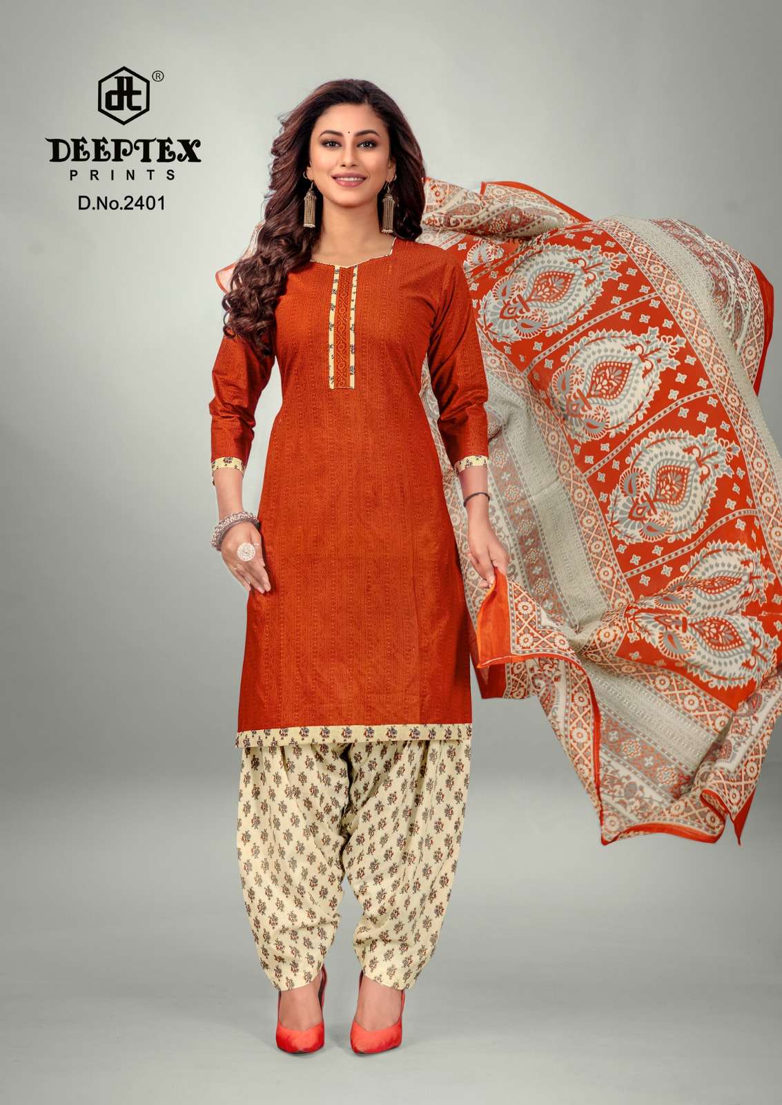 DEEPTEX PRINTS PICHKARI VOL 24 COTTON PRINTED SALWAR SUIT