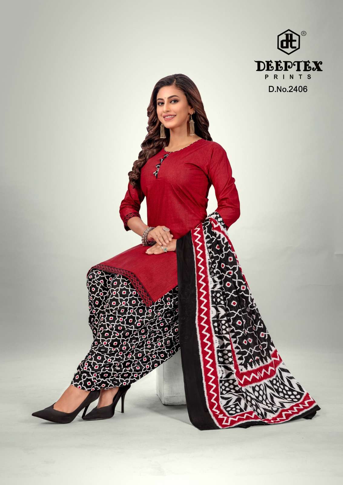 DEEPTEX PRINTS PICHKARI VOL 24 COTTON PRINTED SALWAR SUIT