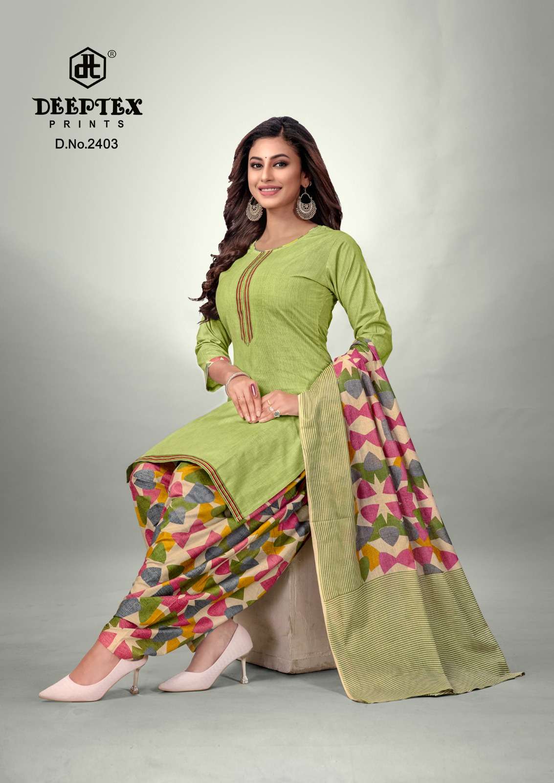 DEEPTEX PRINTS PICHKARI VOL 24 COTTON PRINTED SALWAR SUIT