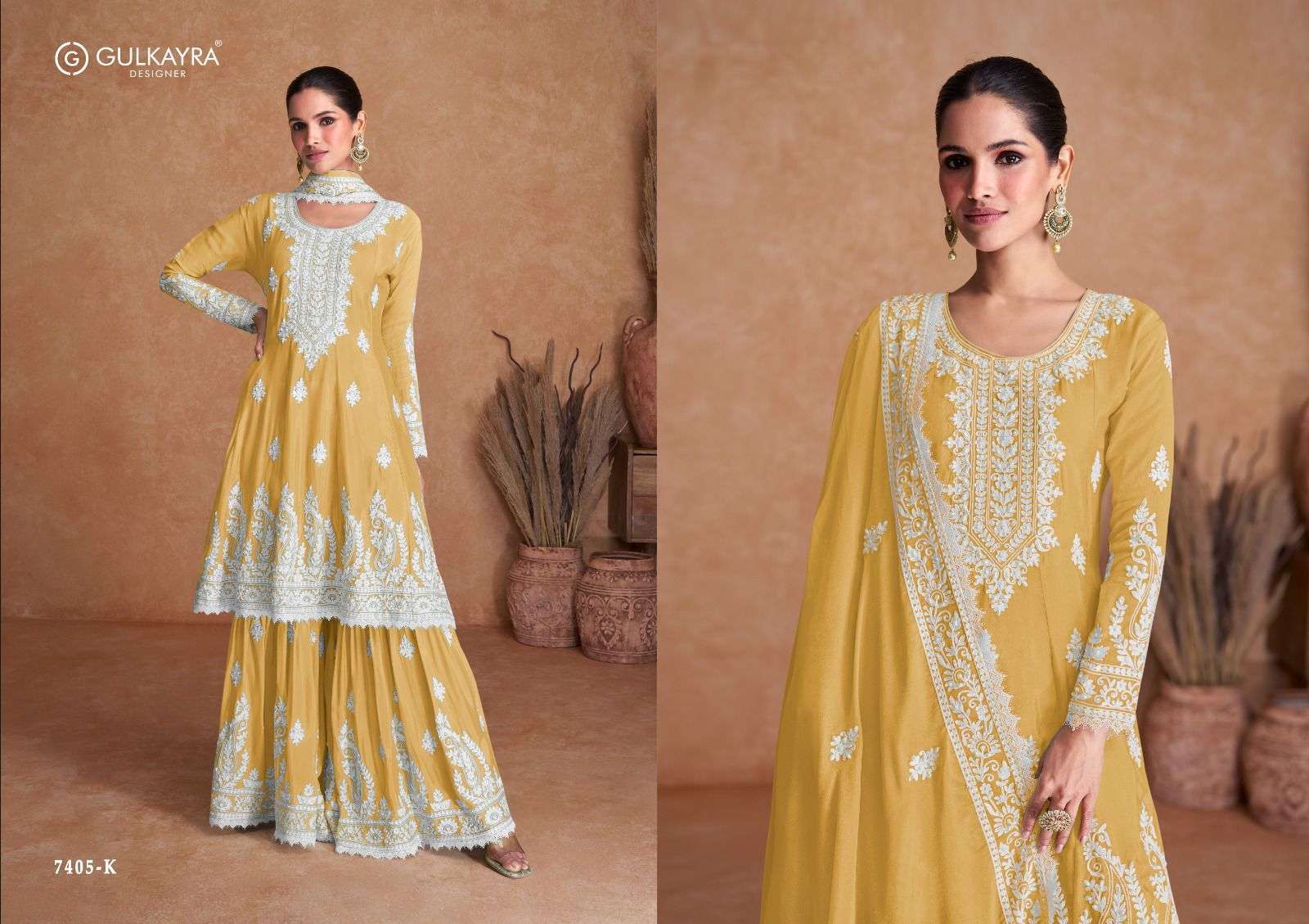 GULKARIYA DESIGNER VAMIKA HEAVY DESIGNER SHARARA SUIT