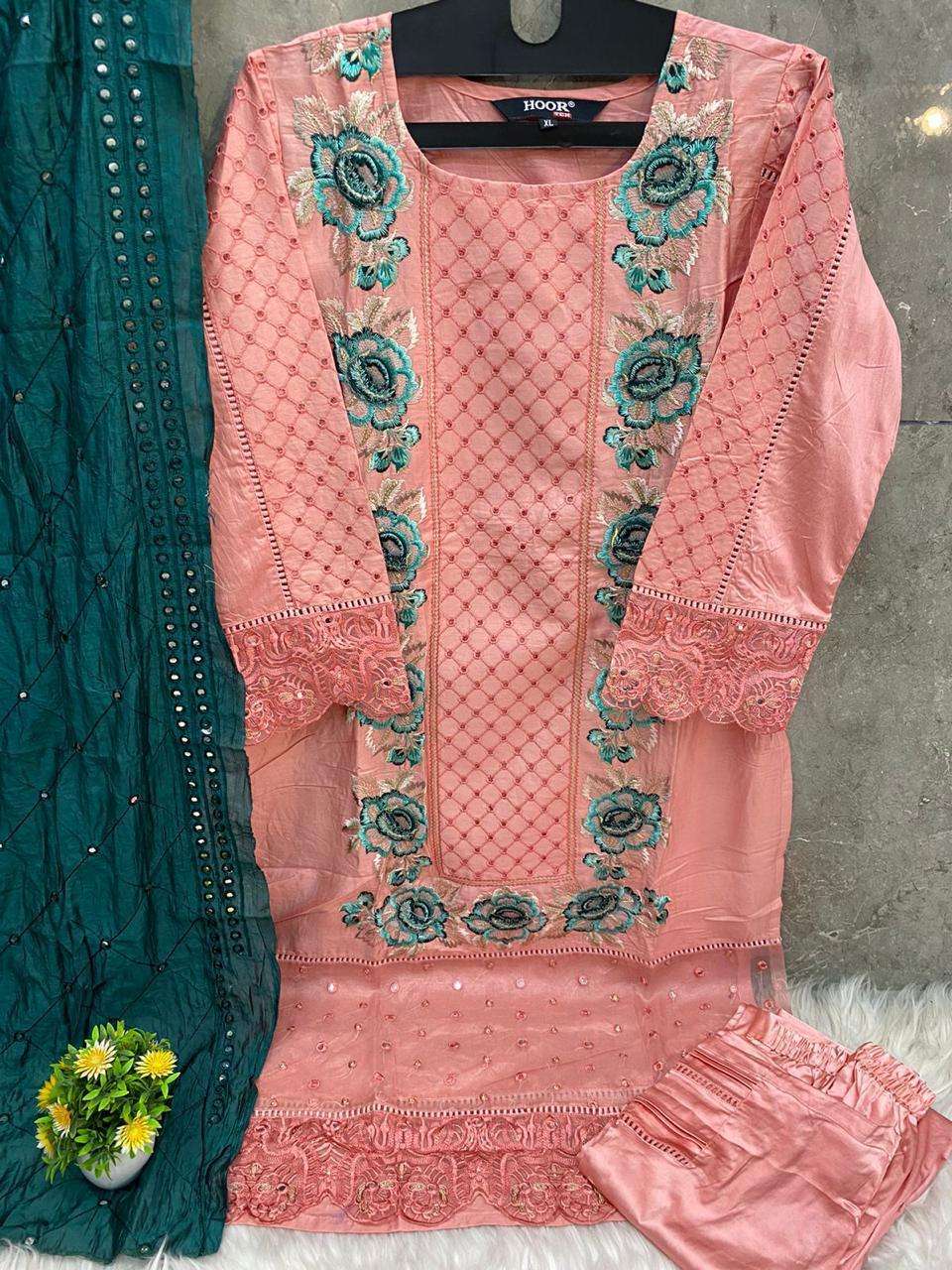 HOOR TEX H 24 COTTON PAKISTANI SUIT