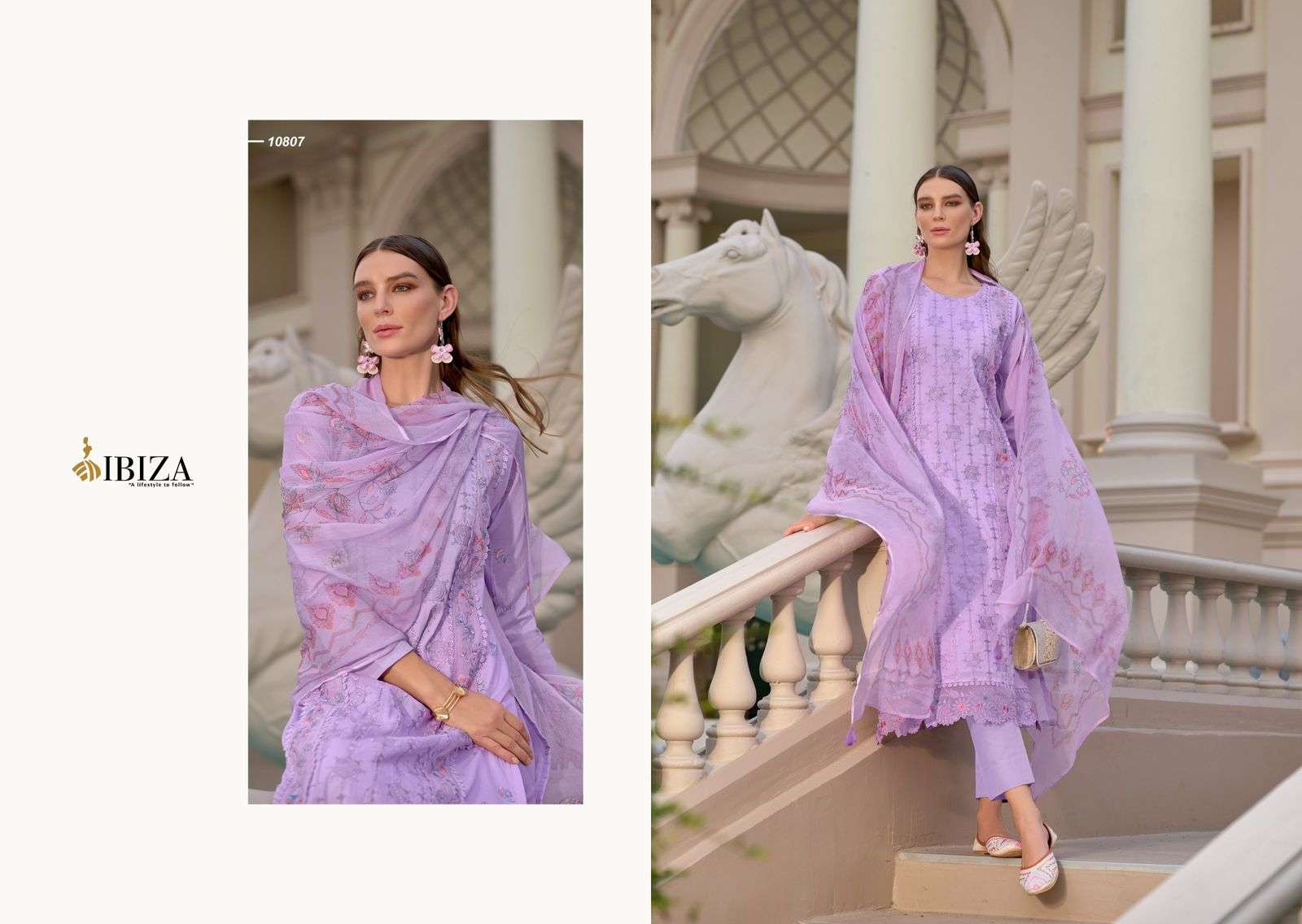 IBIZA LAVESTA LAWN COTTON EMBROIDERY DESIGNER SUIT