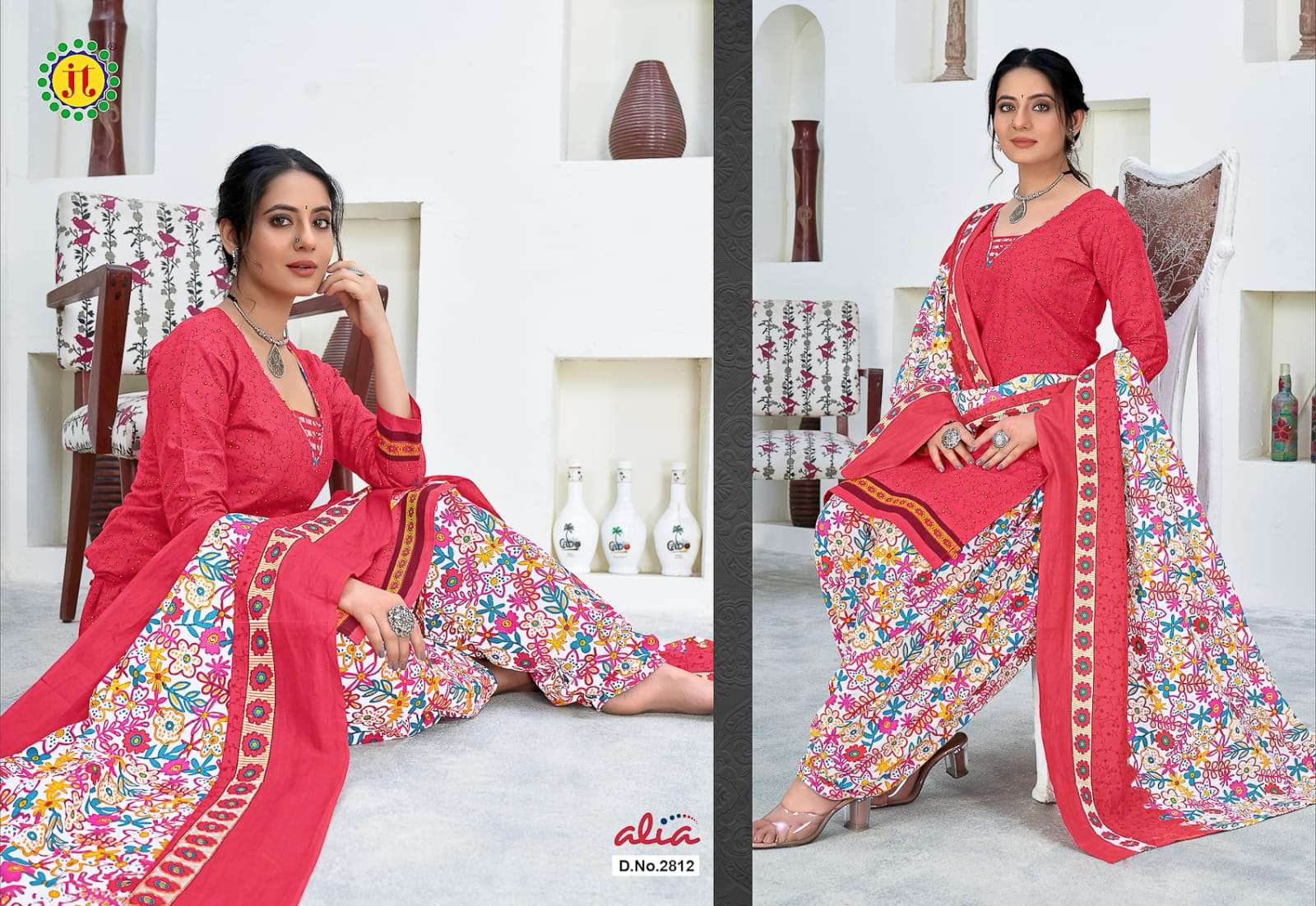 JT ALIA VOL 28 COTTON DRESS MATERIAL