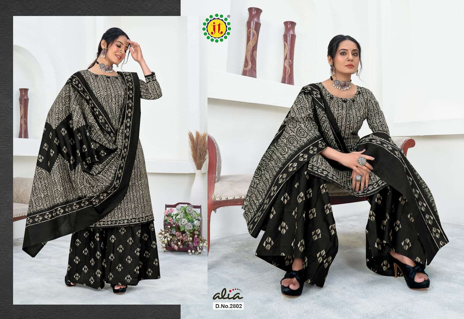 JT ALIA VOL 28 COTTON DRESS MATERIAL