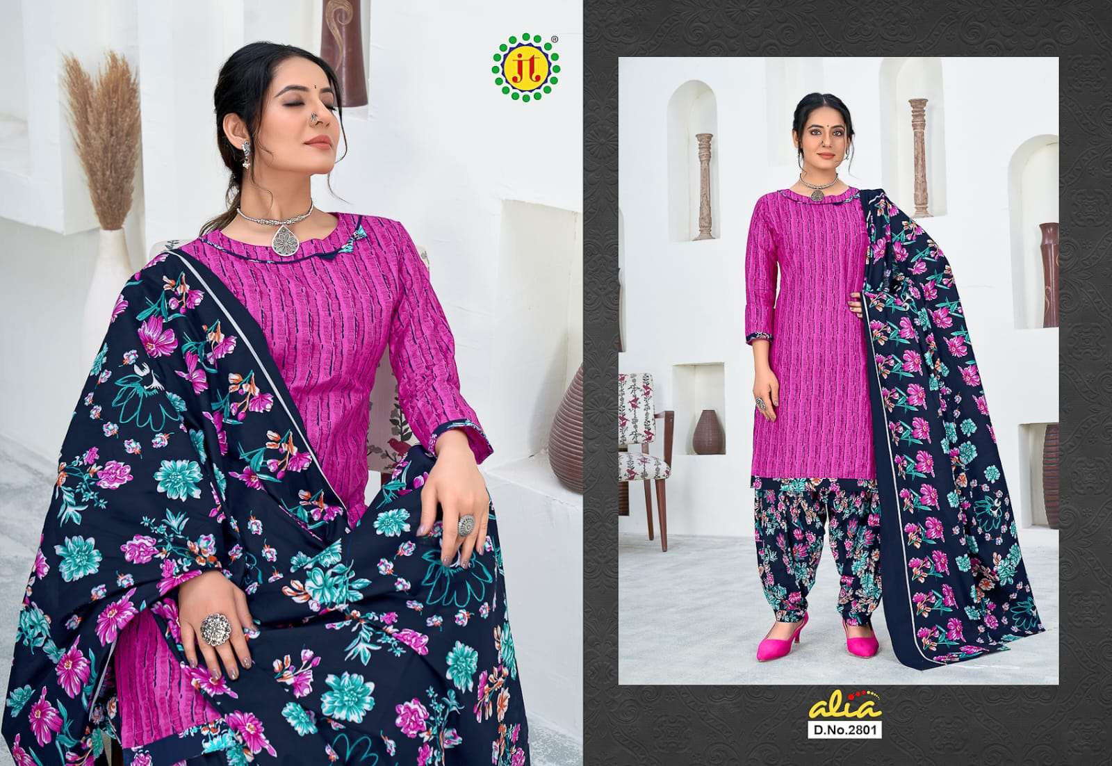 JT ALIA VOL 28 COTTON DRESS MATERIAL