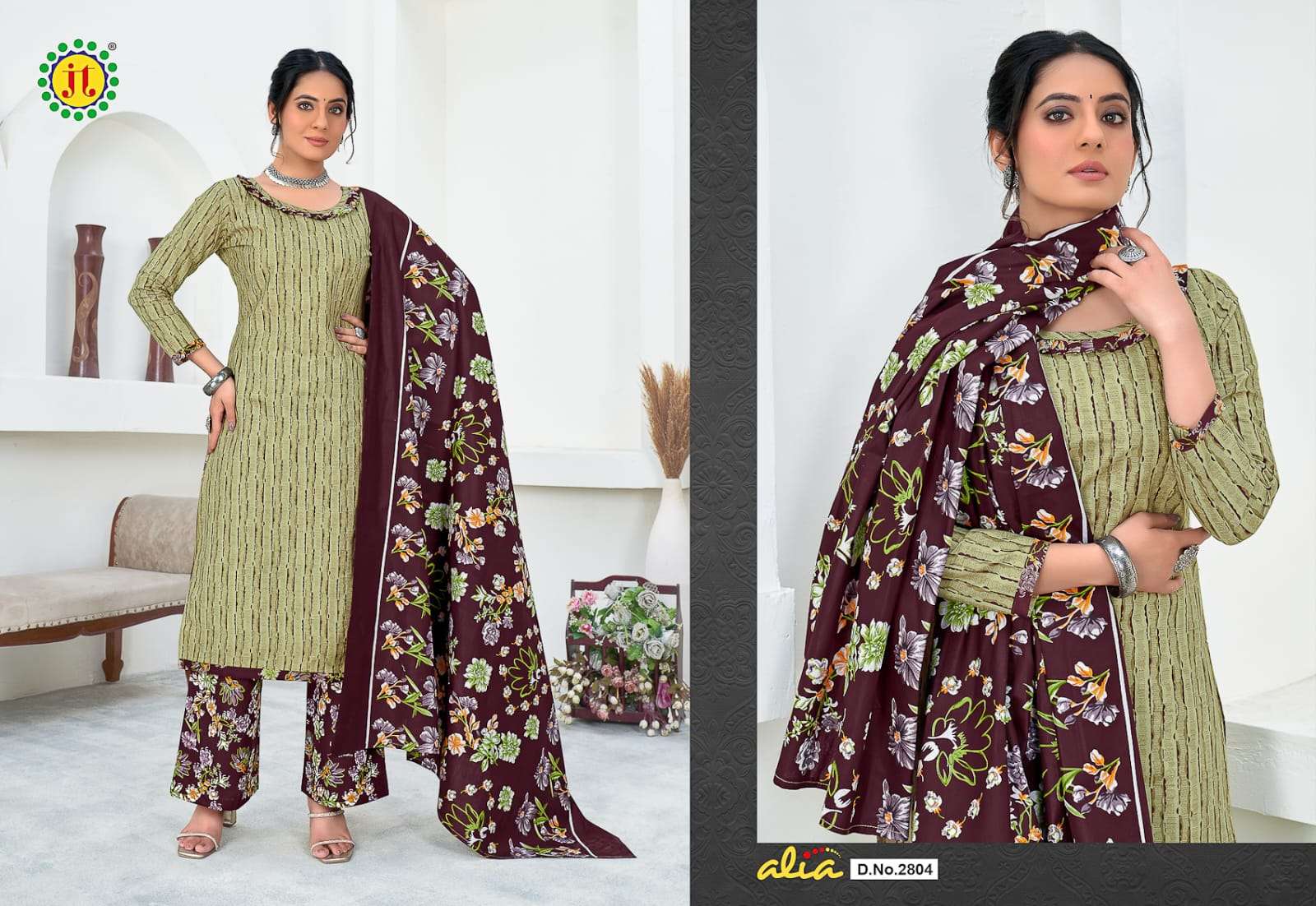 JT ALIA VOL 28 COTTON DRESS MATERIAL