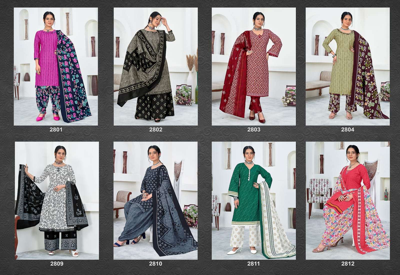JT ALIA VOL 28 COTTON DRESS MATERIAL