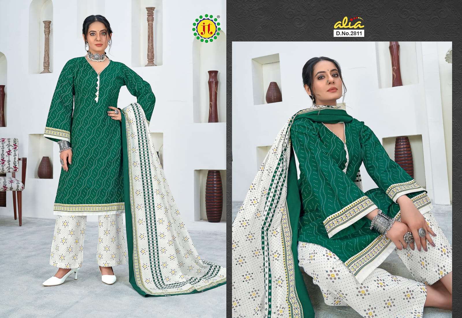 JT ALIA VOL 28 COTTON DRESS MATERIAL