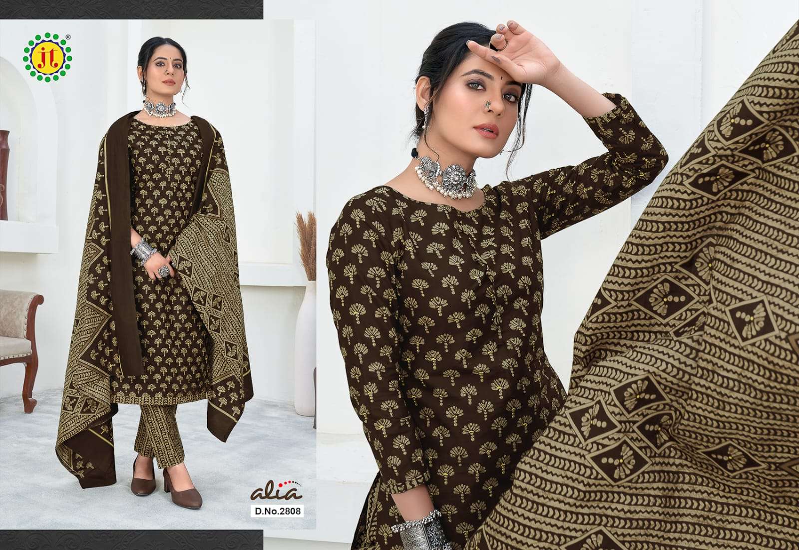 JT ALIA VOL 28 COTTON DRESS MATERIAL