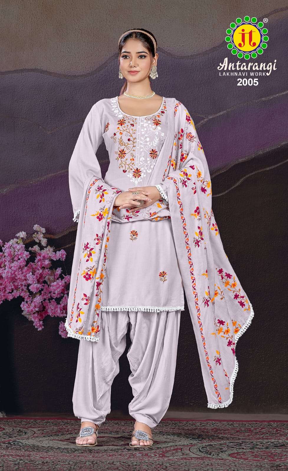 JT ANTARANGI VOL 2 RAYON FANCY WORK SUIT