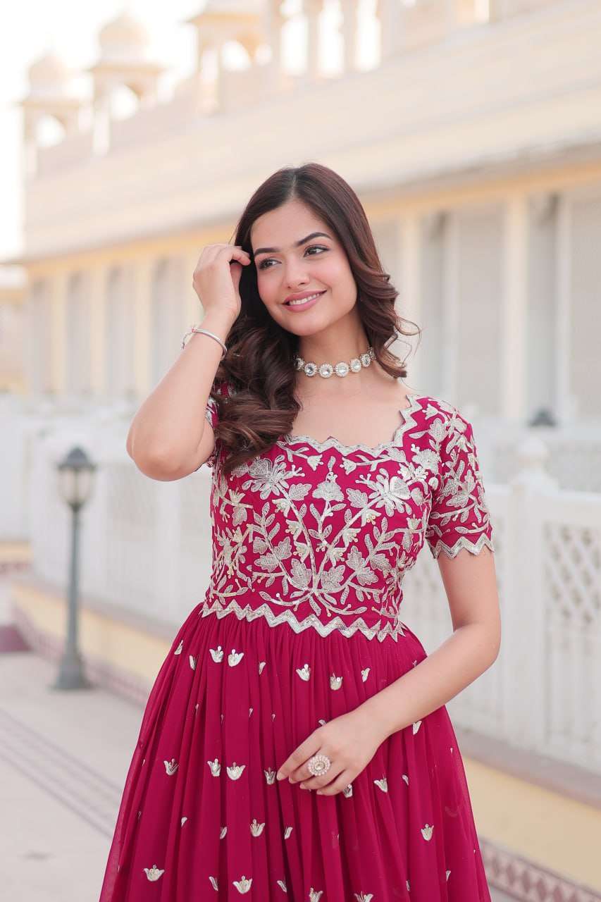 KA 1095 FANCY GOWN 