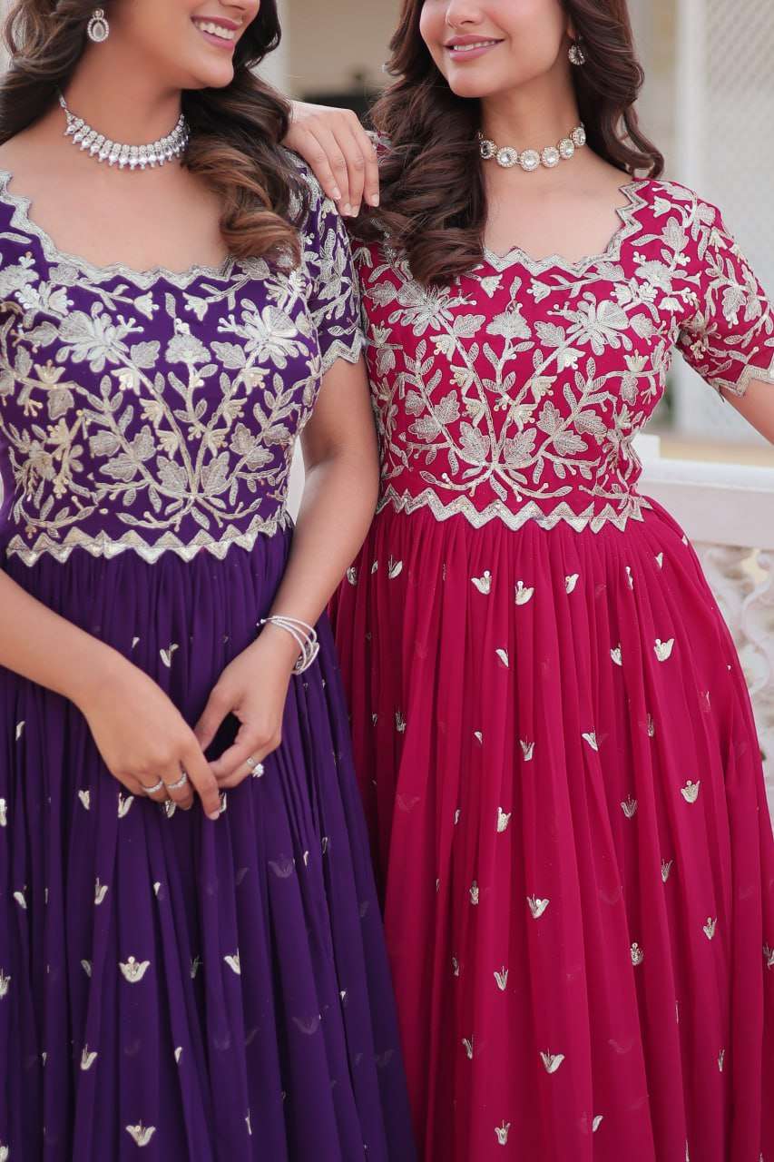 KA 1095 FANCY GOWN 