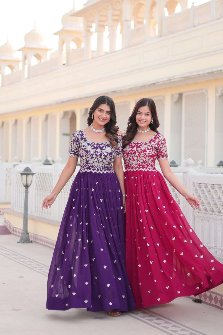KA 1095 FANCY GOWN 