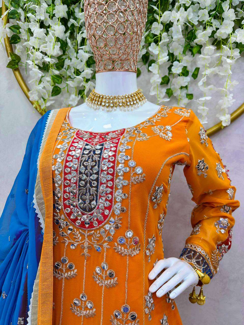 KD 1434 SHARARA SUIT