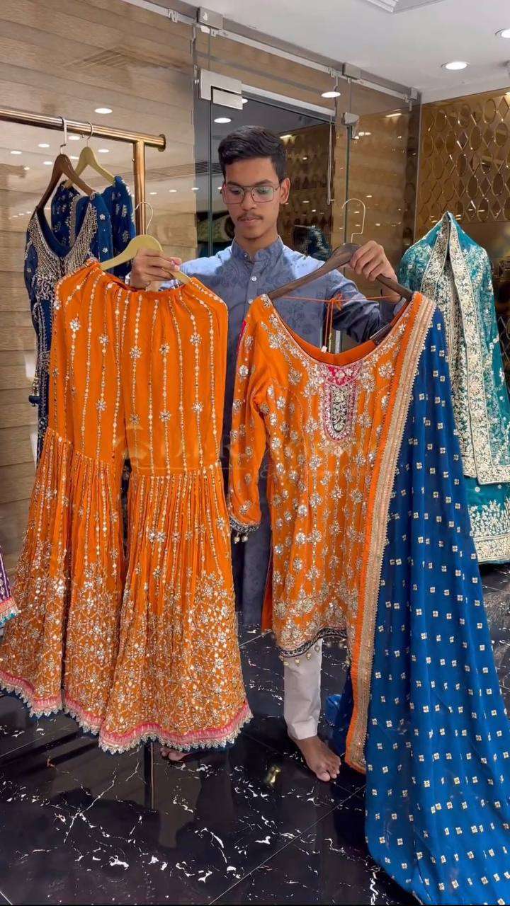 KD 1434 SHARARA SUIT