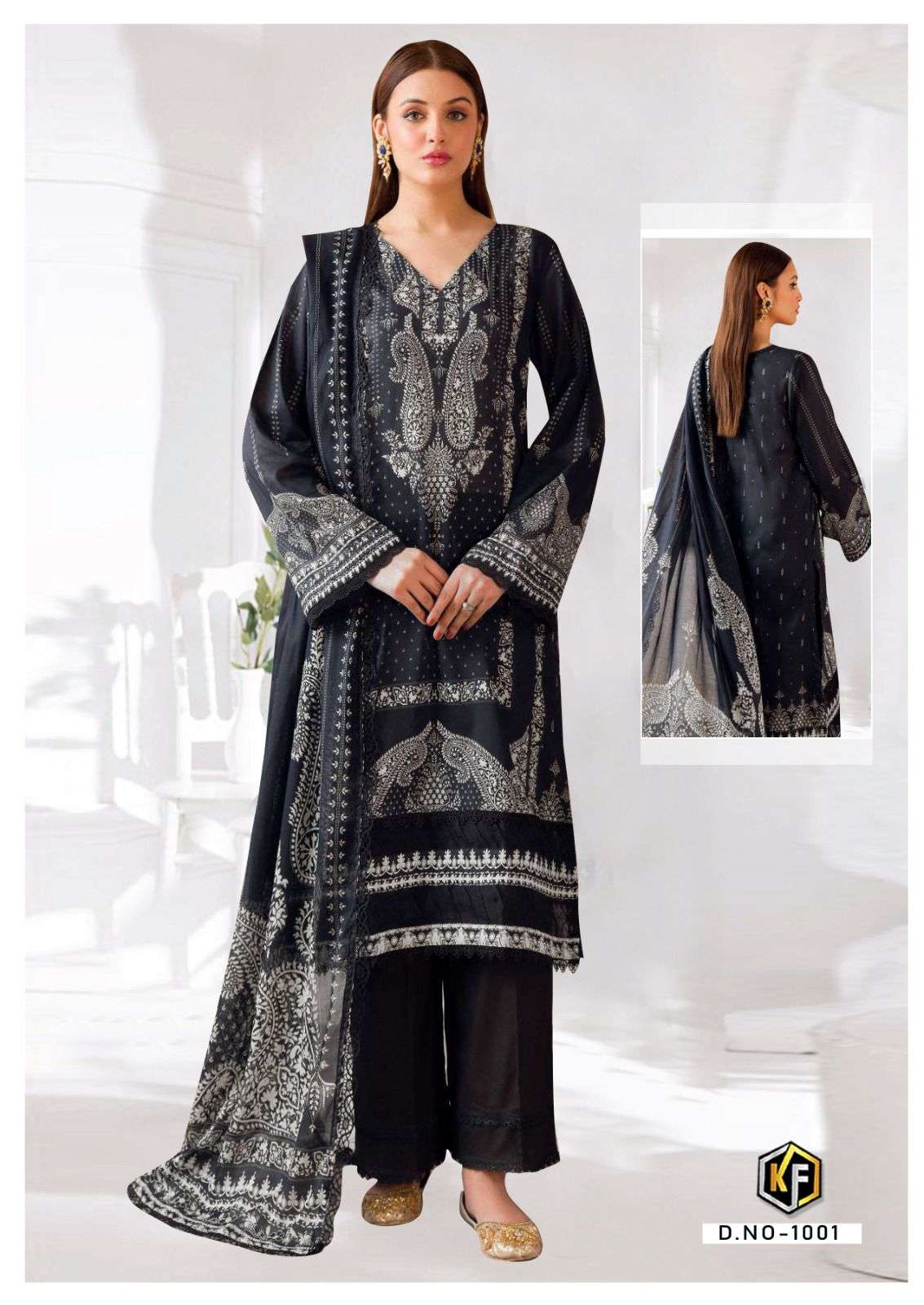 KEVAL FAB ROHA COTTON KARACHI PRINT SUIT