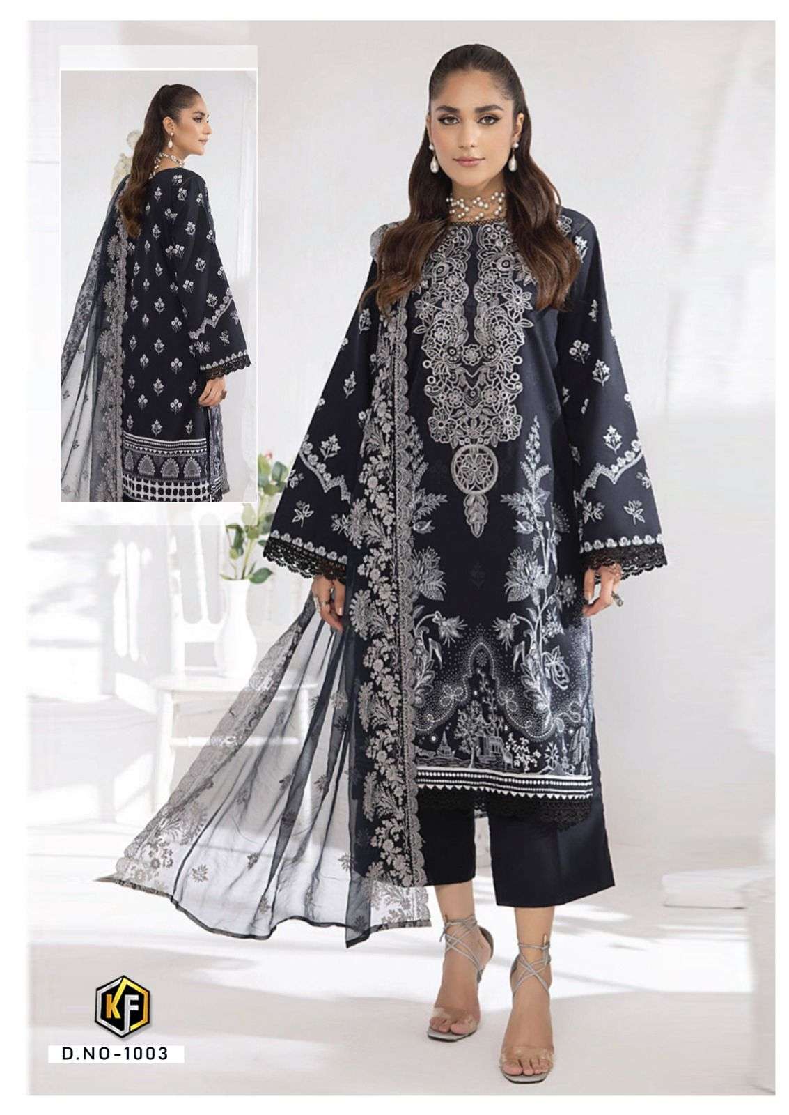 KEVAL FAB ROHA COTTON KARACHI PRINT SUIT