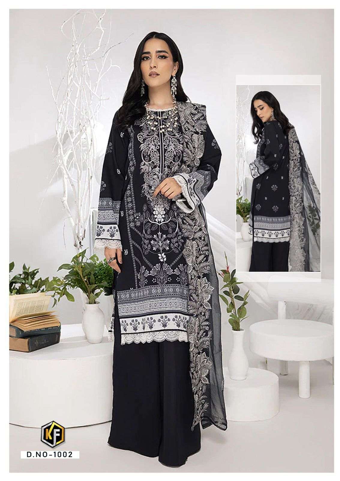 KEVAL FAB ROHA COTTON KARACHI PRINT SUIT