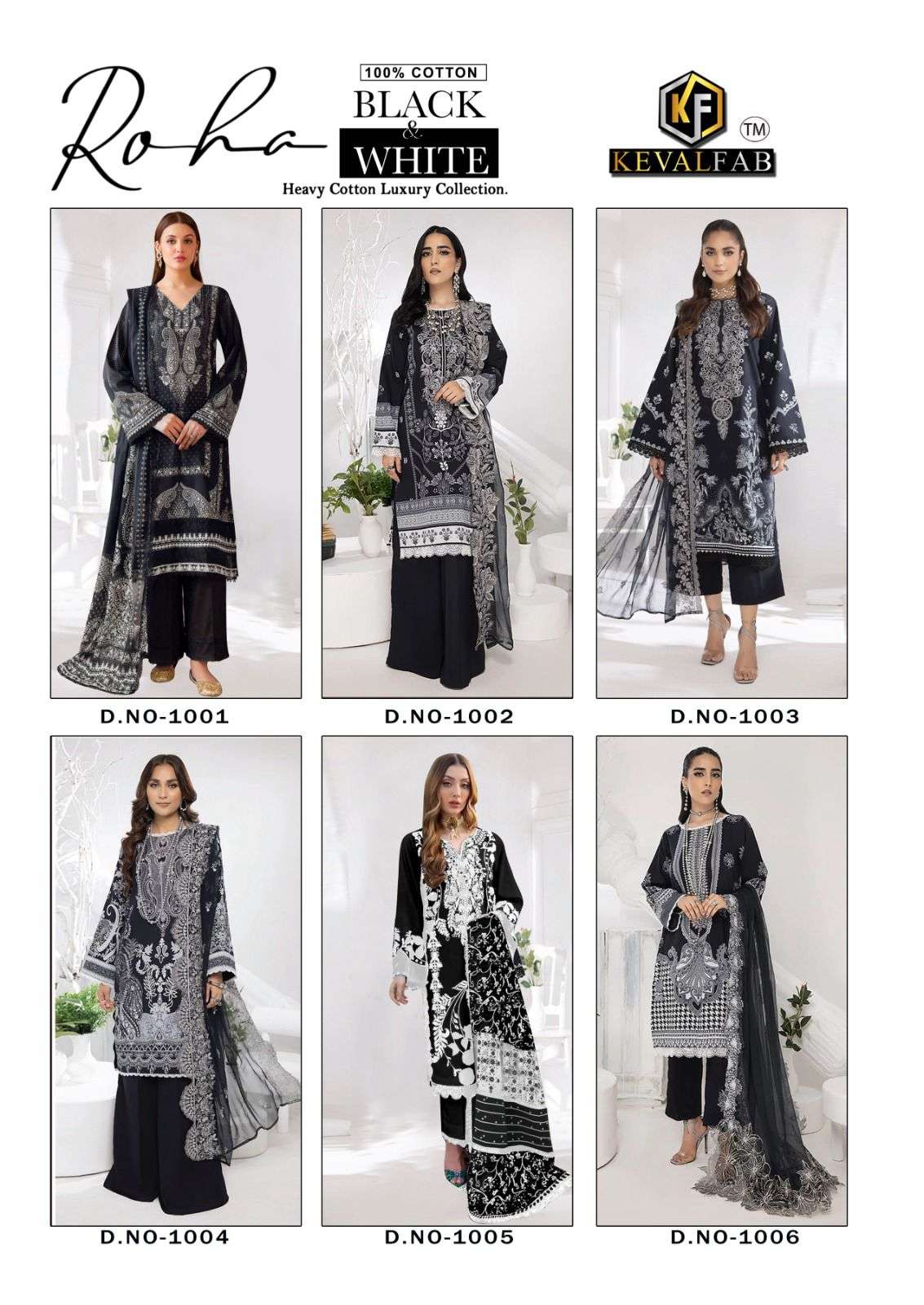 KEVAL FAB ROHA COTTON KARACHI PRINT SUIT
