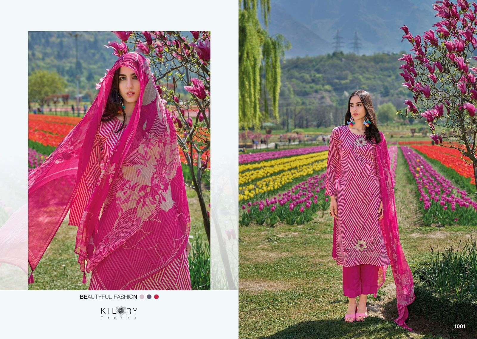KILORY TRENDZ ELNAZ VOL 2 LAWN COTTON FANCY EMBROIDERY WORK SUIT