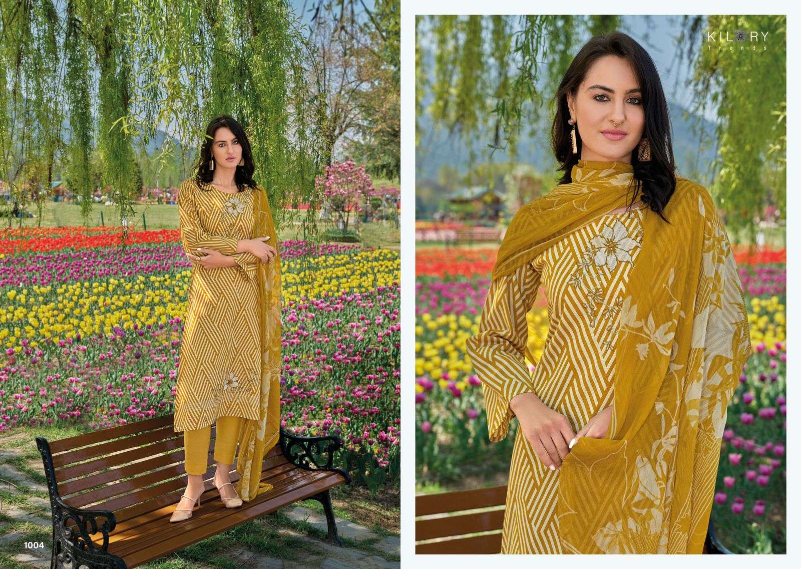 KILORY TRENDZ ELNAZ VOL 2 LAWN COTTON FANCY EMBROIDERY WORK SUIT