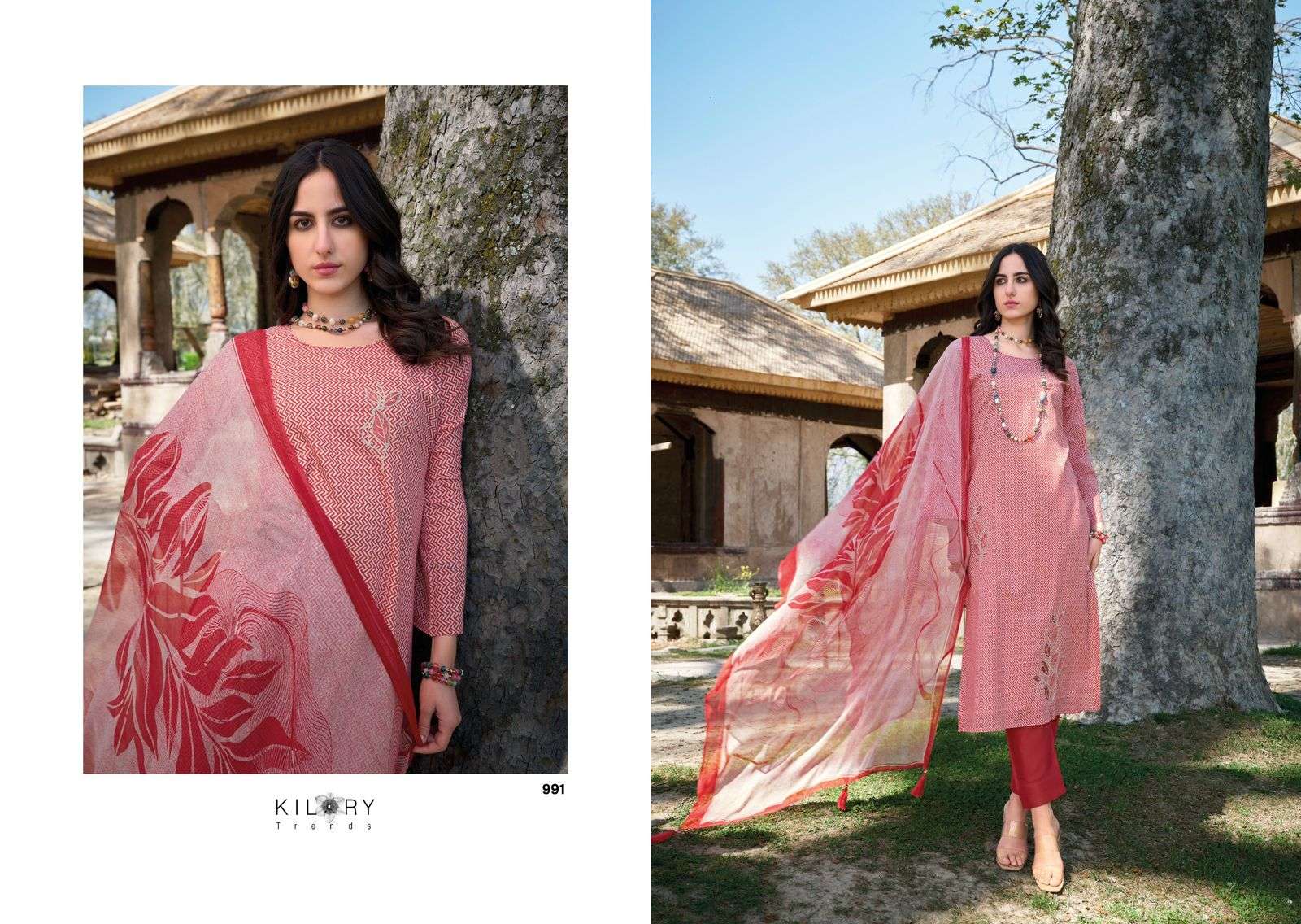 KILORY TRENDZ SAFAR LAWN COTTON FANCY EMBROIDERY WORK SUIT