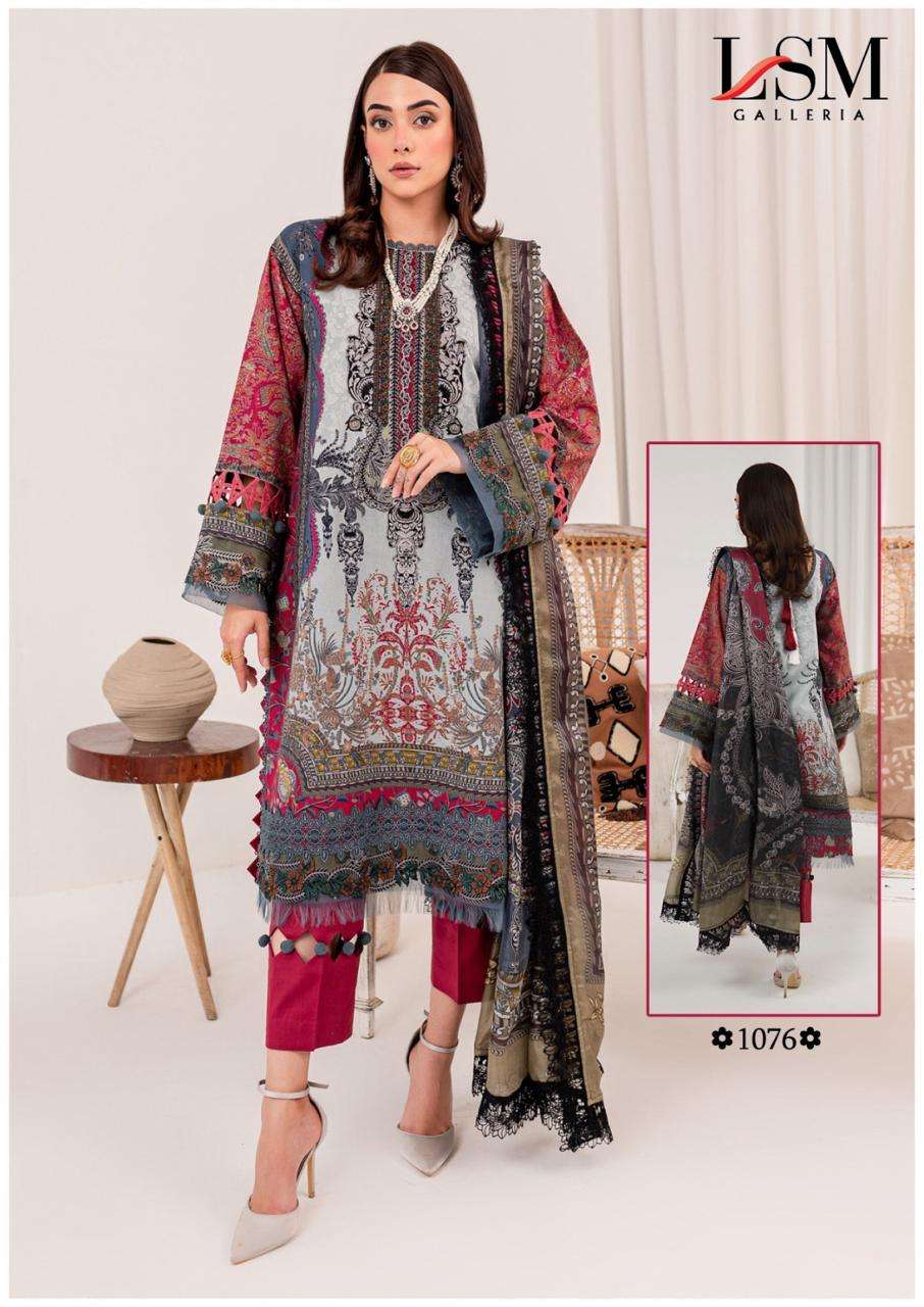 LSM GALLERIA PARIAN DREAM VOL 8 LAWN COTTON SUIT