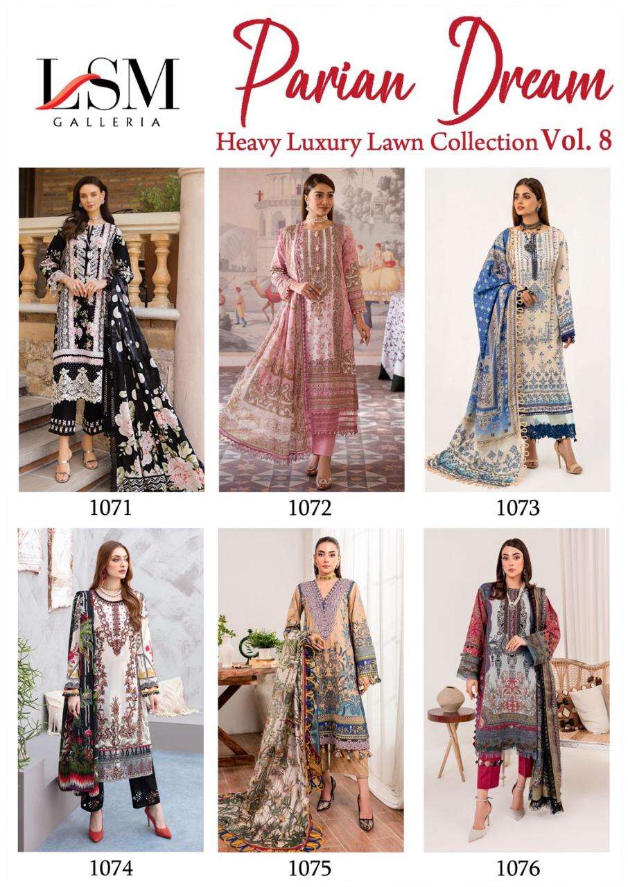 LSM GALLERIA PARIAN DREAM VOL 8 LAWN COTTON SUIT