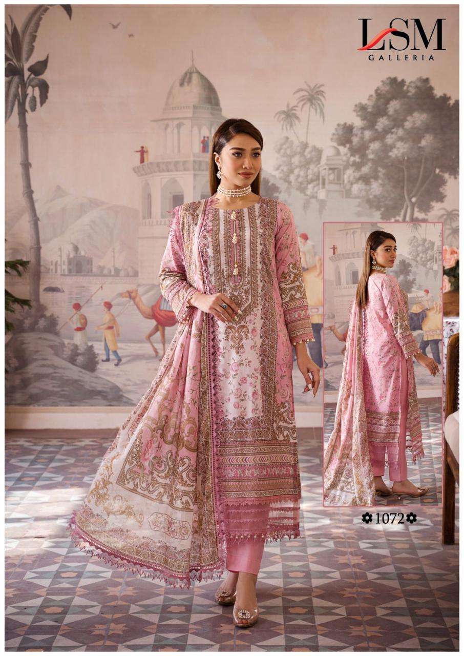 LSM GALLERIA PARIAN DREAM VOL 8 LAWN COTTON SUIT