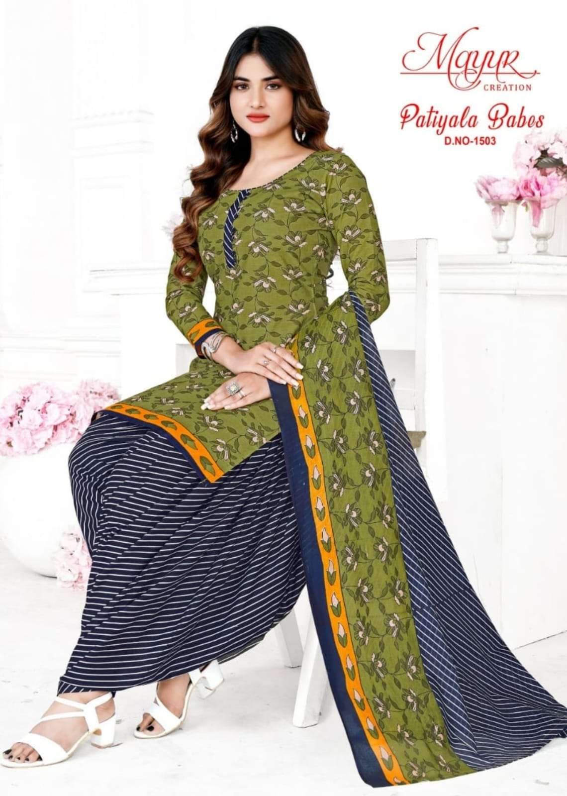 MAYUR CREATION PATIYALA BABES VOL 15 COTTON DRESS