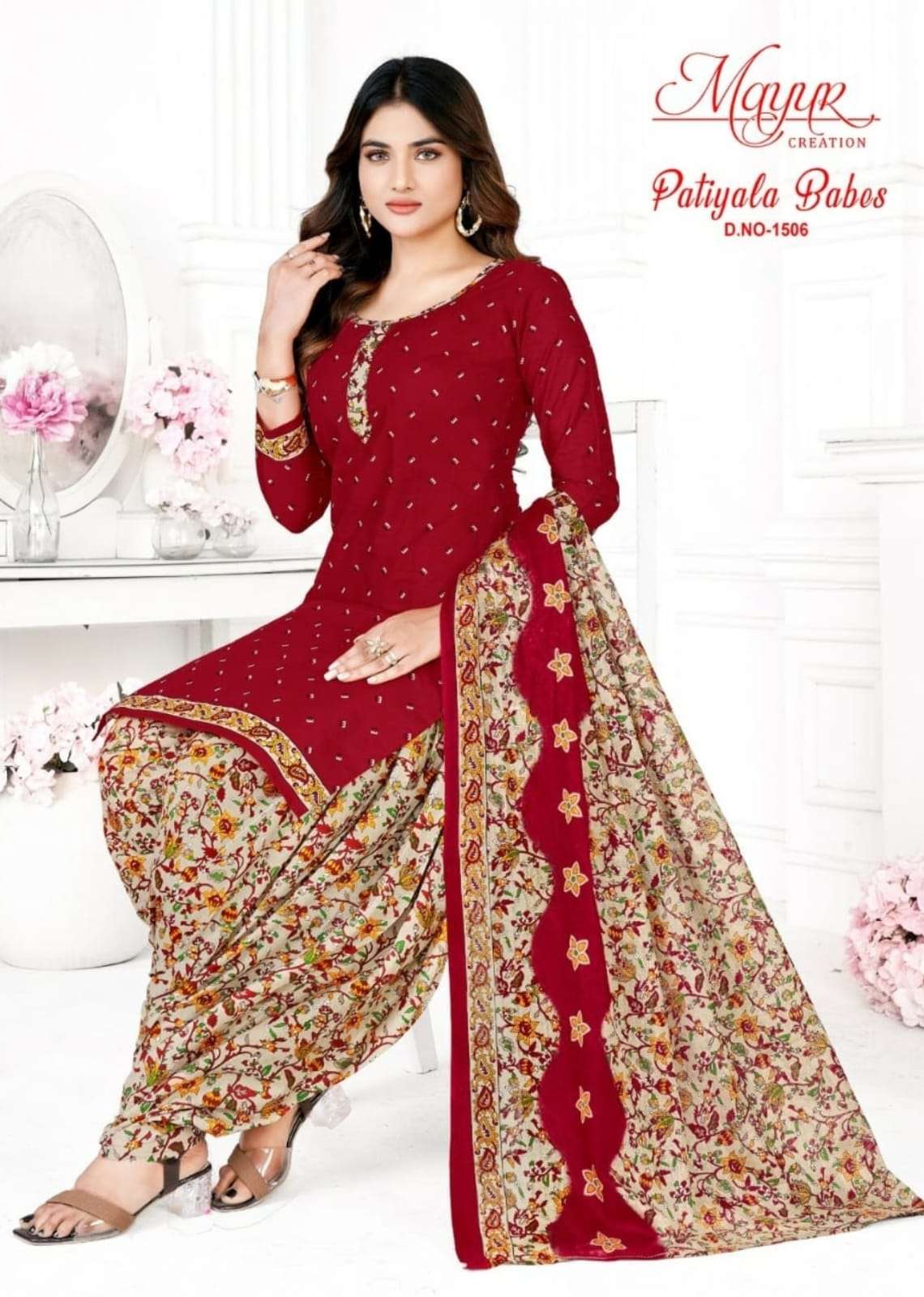 MAYUR CREATION PATIYALA BABES VOL 15 COTTON DRESS
