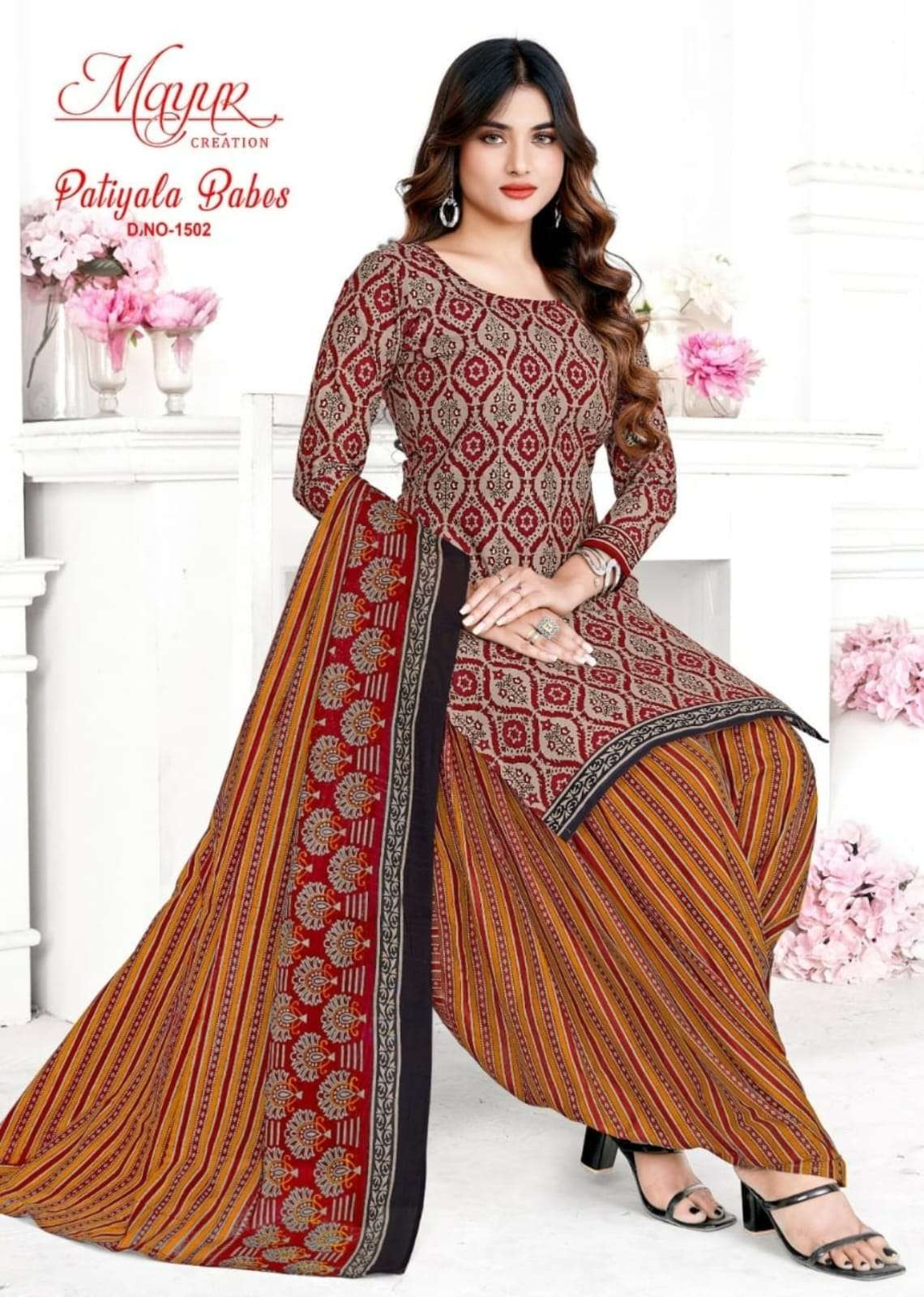 MAYUR CREATION PATIYALA BABES VOL 15 COTTON DRESS