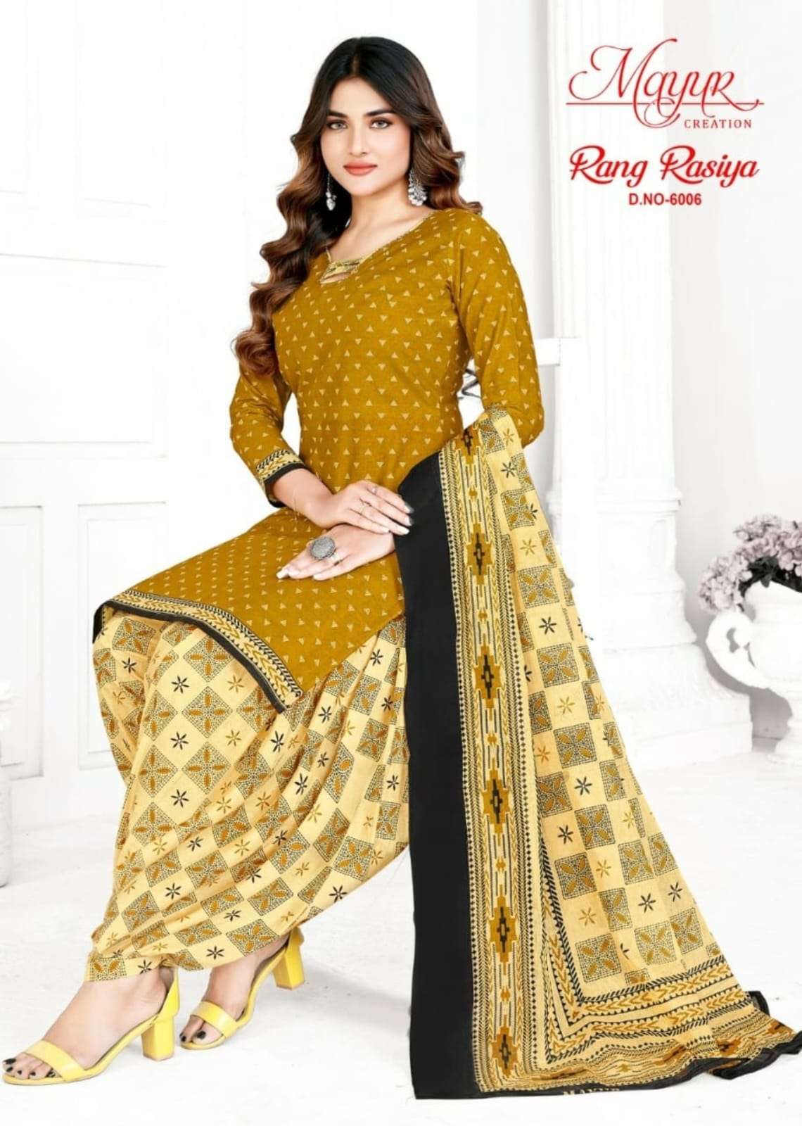 MAYUR CREATION RANG RASIYA VOL 6 COTTON DRESS