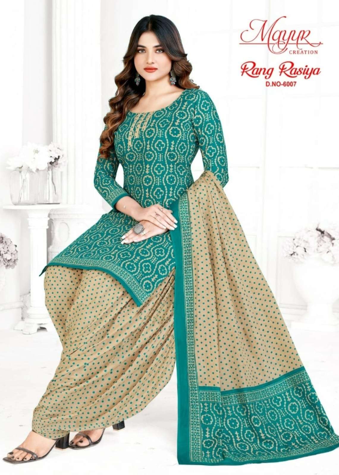 MAYUR CREATION RANG RASIYA VOL 6 COTTON DRESS