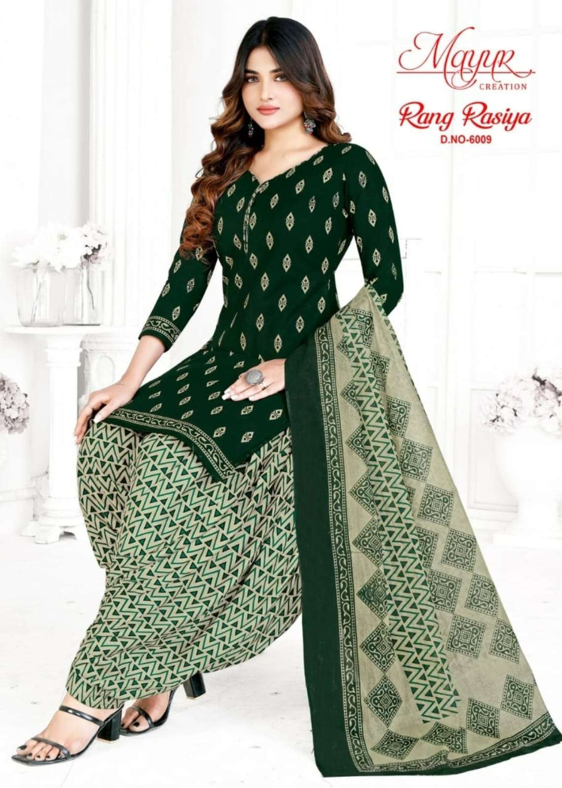 MAYUR CREATION RANG RASIYA VOL 6 COTTON DRESS