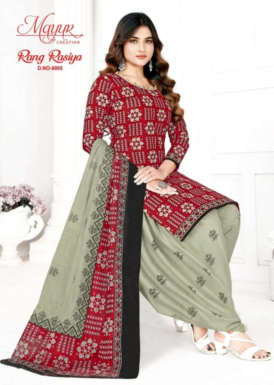 MAYUR CREATION RANG RASIYA VOL 6 COTTON DRESS