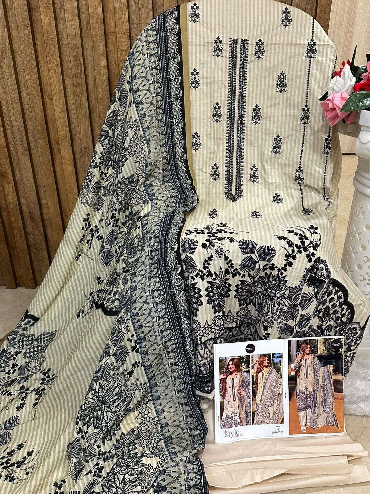 MEHBOOB TEX D NO 1325 COTTON SALWAR KAMEEZ 