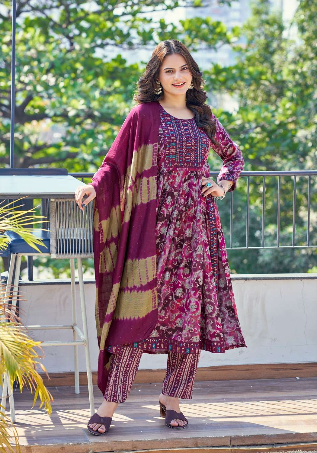 MYSTIC 9 SARA VOL 5 NAIRA STYLE KURTI COMBO SET