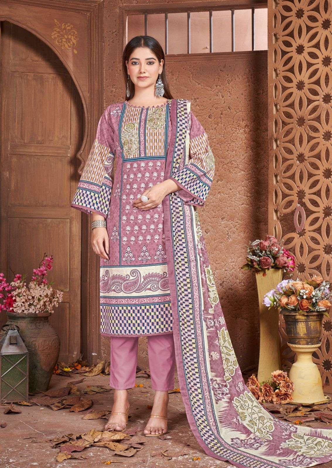 NAFISA COTTON ESRA VOL 5 COTTON DIGITAL PRINTS SALWAR SUIT	