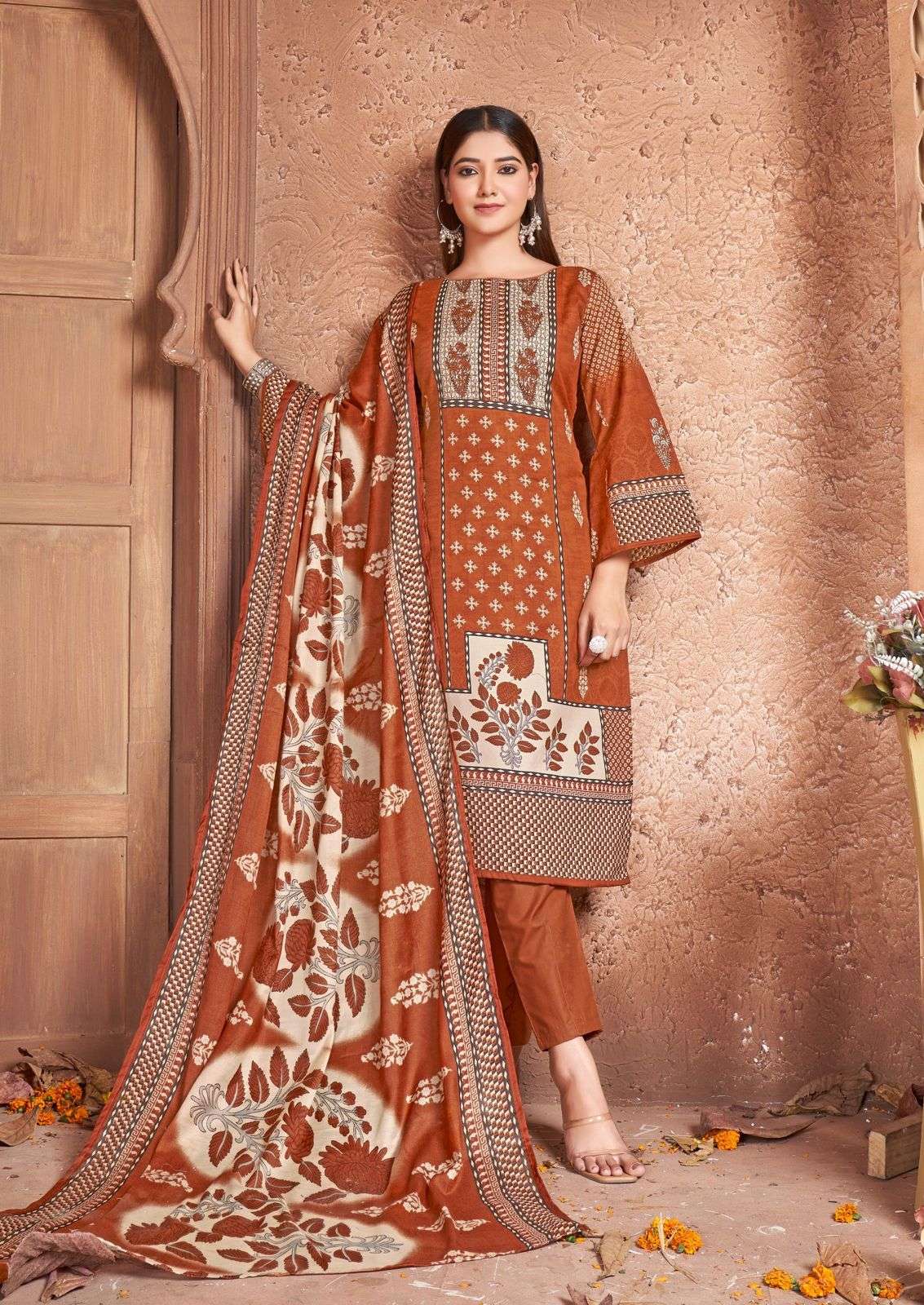 NAFISA COTTON ESRA VOL 5 COTTON DIGITAL PRINTS SALWAR SUIT	