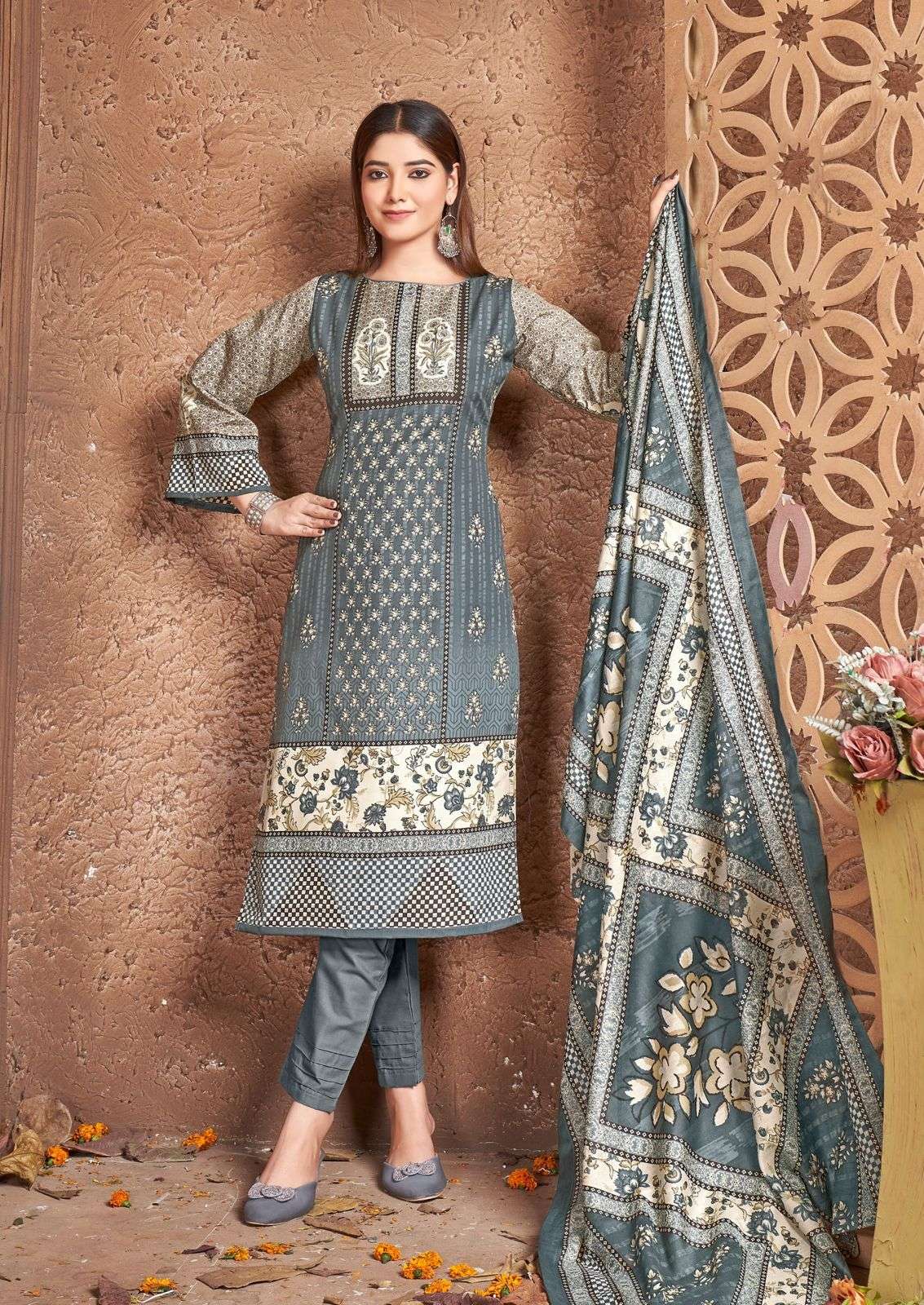 NAFISA COTTON ESRA VOL 5 COTTON DIGITAL PRINTS SALWAR SUIT	