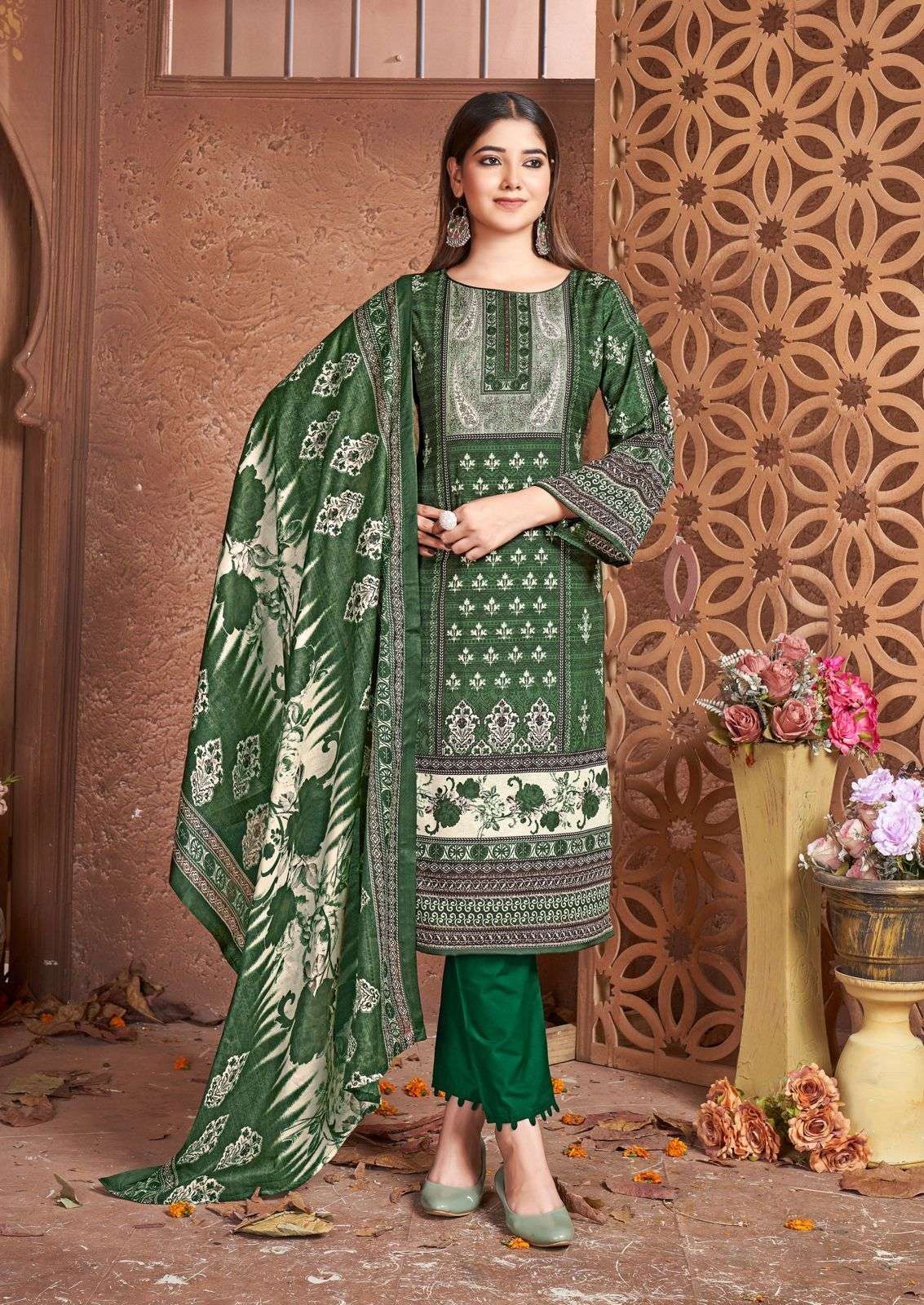 NAFISA COTTON ESRA VOL 5 COTTON DIGITAL PRINTS SALWAR SUIT	
