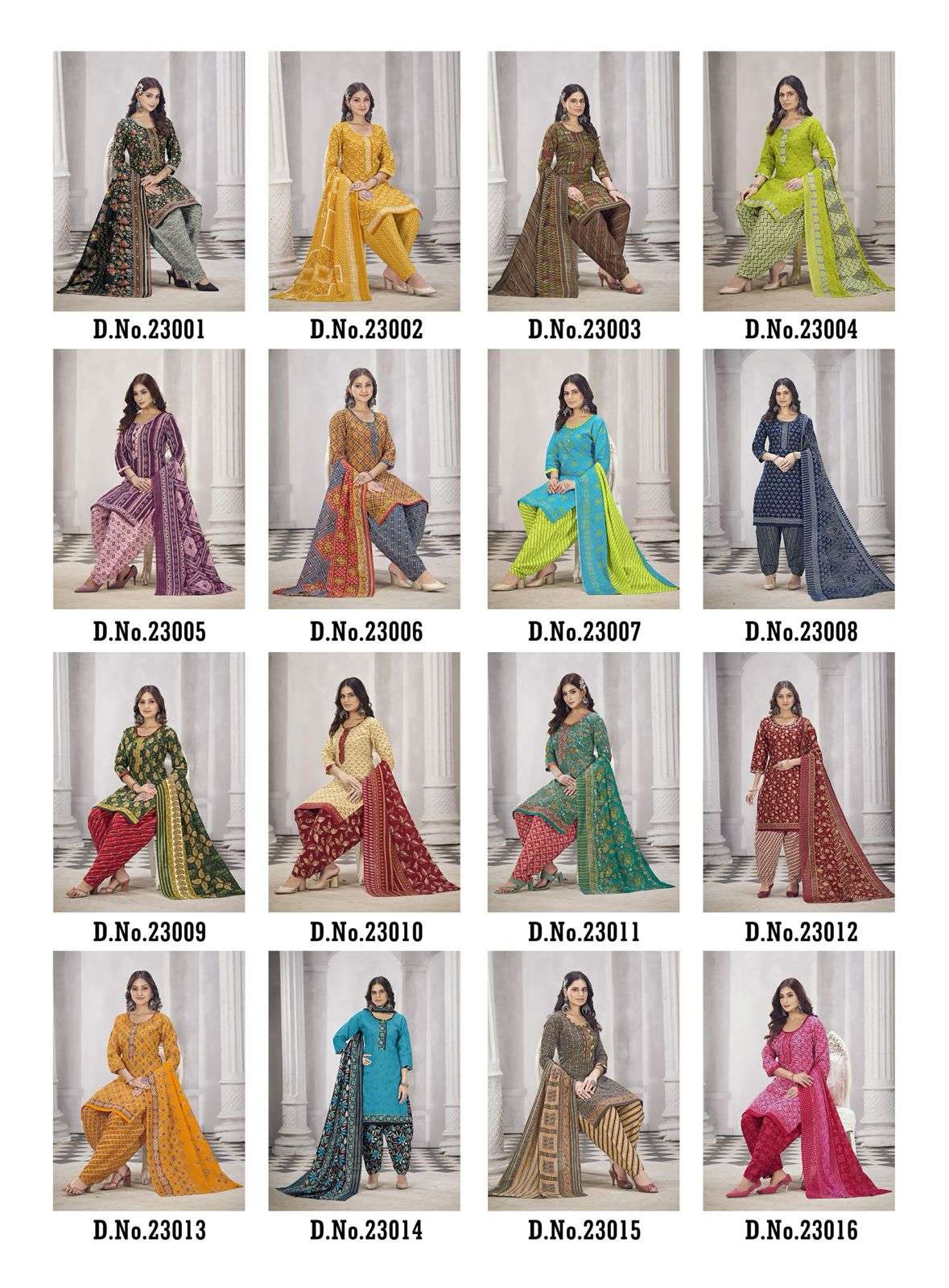 NAVKAR SINDOOR VOL 23 COTTON PRINT PTIYALA SUIT